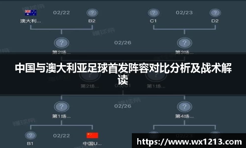 中国与澳大利亚足球首发阵容对比分析及战术解读